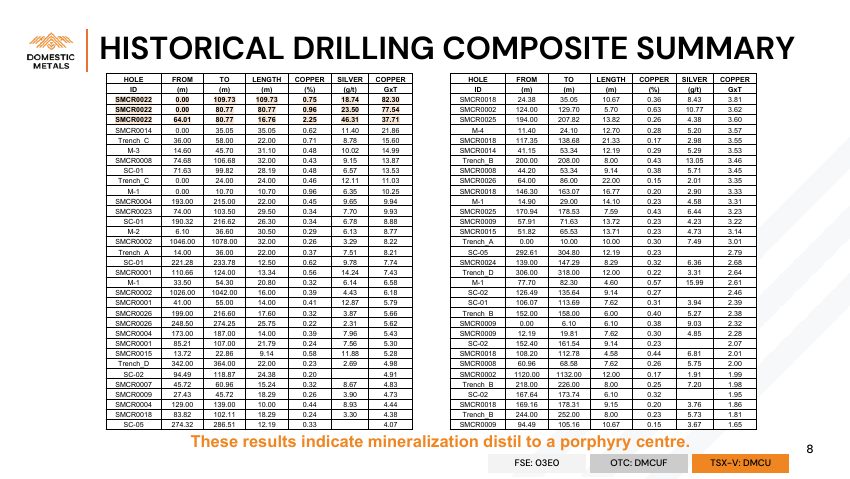 Domestic Metals September 2026 presentation, slide 8 of 32